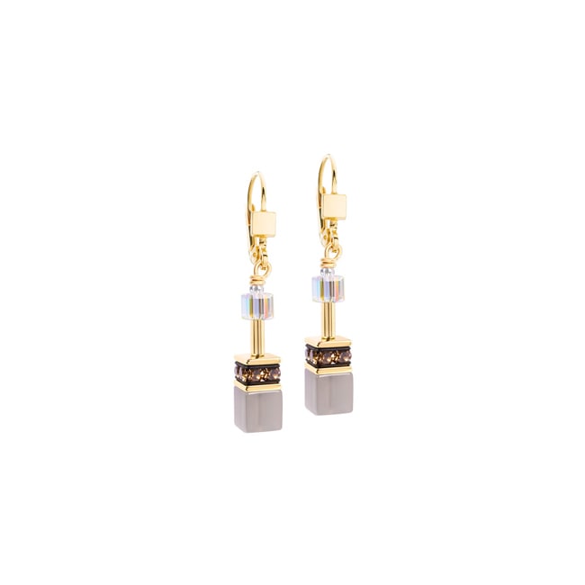 Coeur de Lion Geocube® Iconic Precious Ohrhänger Rustic Luxe - 4905/20-1133
