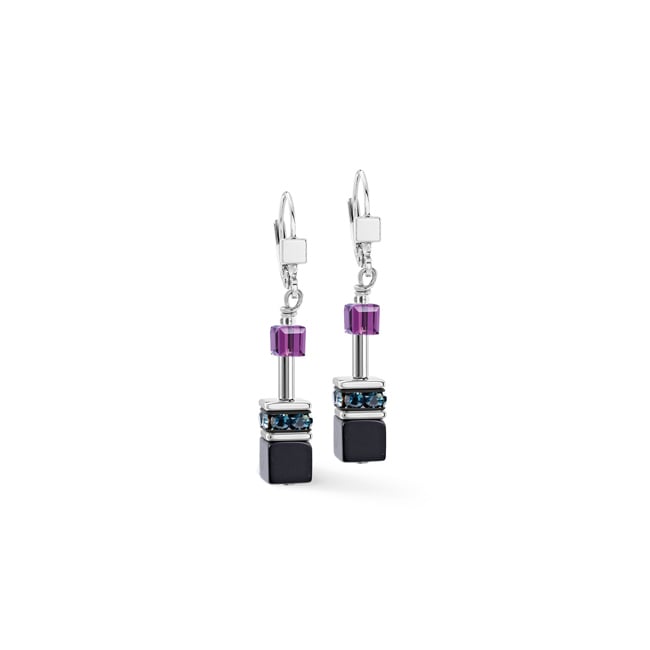 Coeur de Lion Geocube® Iconic Precious Ohrhänger Twilight - 4905/20-0812