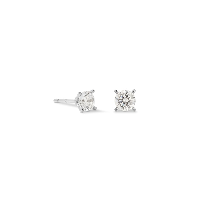 Coeur de Lion Clous d'Oreilles Glam Dot 5 mm Argent-Cristal - 0207/21-1817