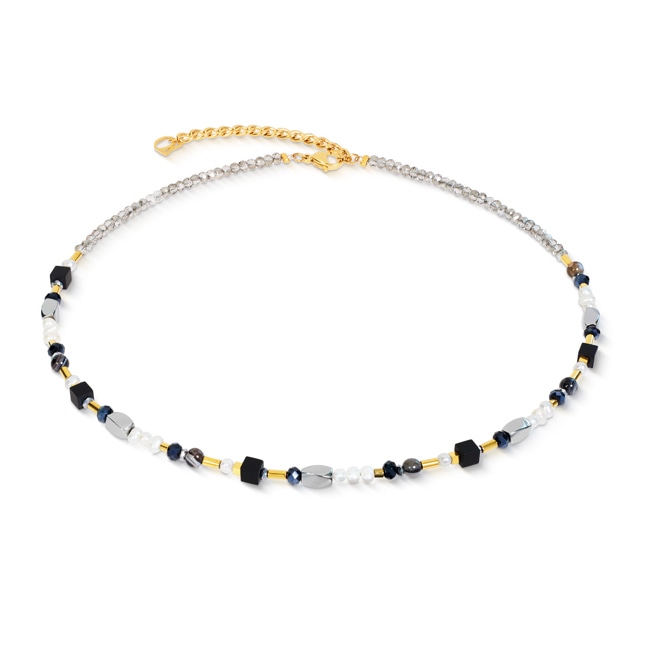 Coeur de Lion Collier Mosaic Night Doré - 1140/10-1312