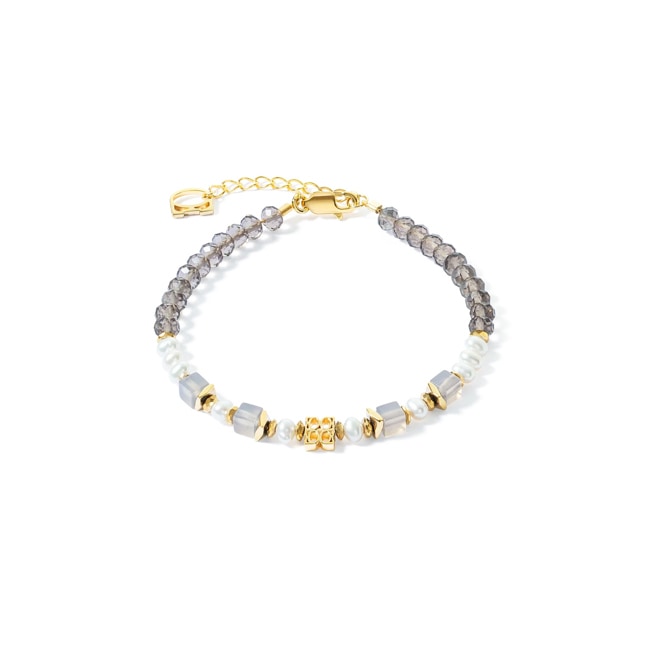 Coeur de Lion Iconic Collection Classic Signature Bracelet Or-Taupe - 1037/30-1016