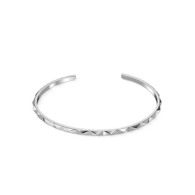 Coeur de Lion Jonc Ouvert Spikes Argenté - 0134/32-1700