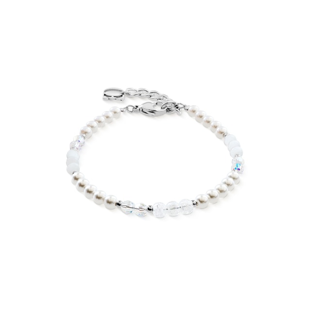Coeur de Lion Princess Rhythm Bracelet Silver-White - 4245/30-1417