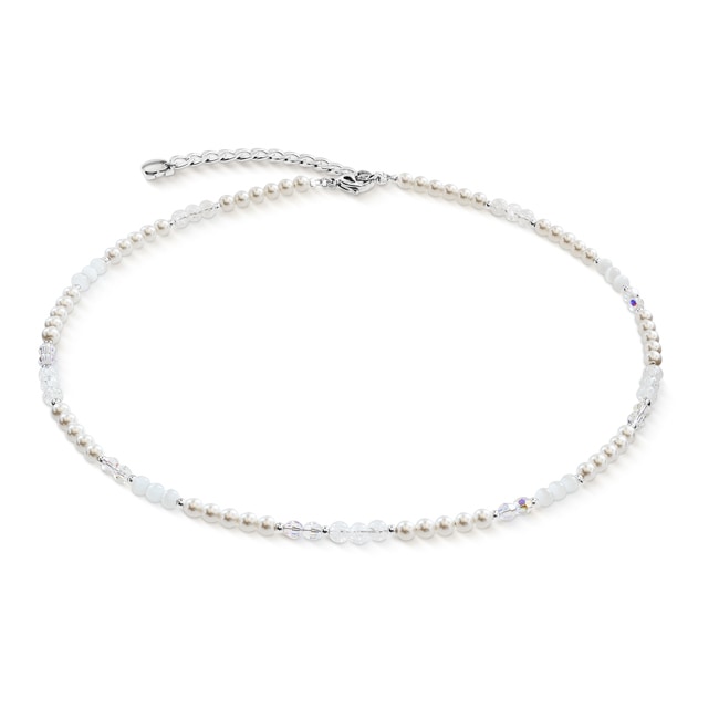Coeur de Lion Collier Princess Rhythm Argent-Blanc - 4245/10-1417