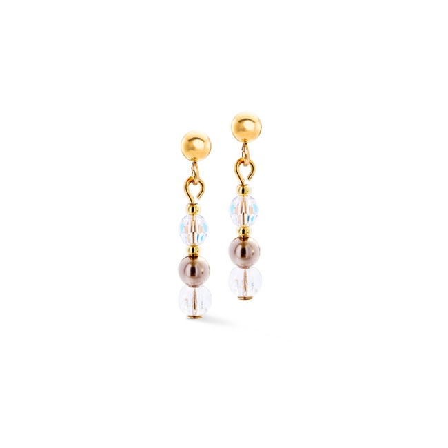Coeur de Lion Boucles d'Oreilles Princess Rhythm Or-Blush - 4245/21-1416