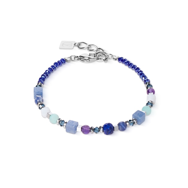 Coeur de Lion Bracelet Shape Mix Spikes Blue Moon - 4347/30-0700