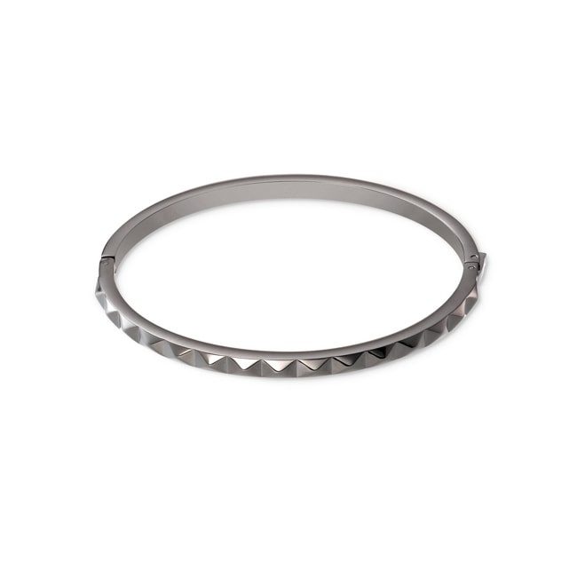 Coeur de Lion Spikes Armreif Anthrazit - 0135/32-1223