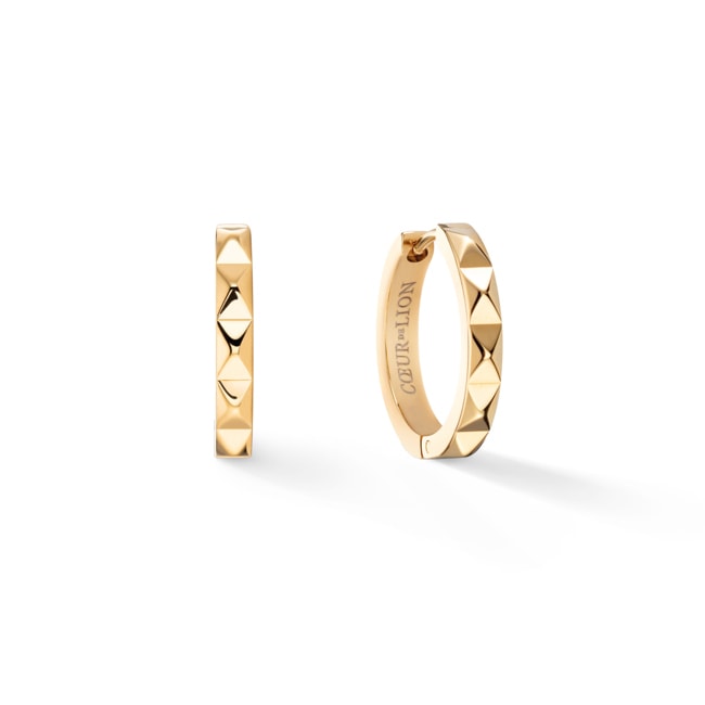 Coeur de Lion Spikes Creolen 23 Gold - 0135/21-1600