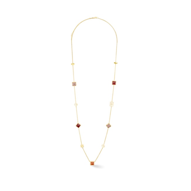 Coeur de Lion Station Collection Collier Long Or-Rouge - 1036/10-0316