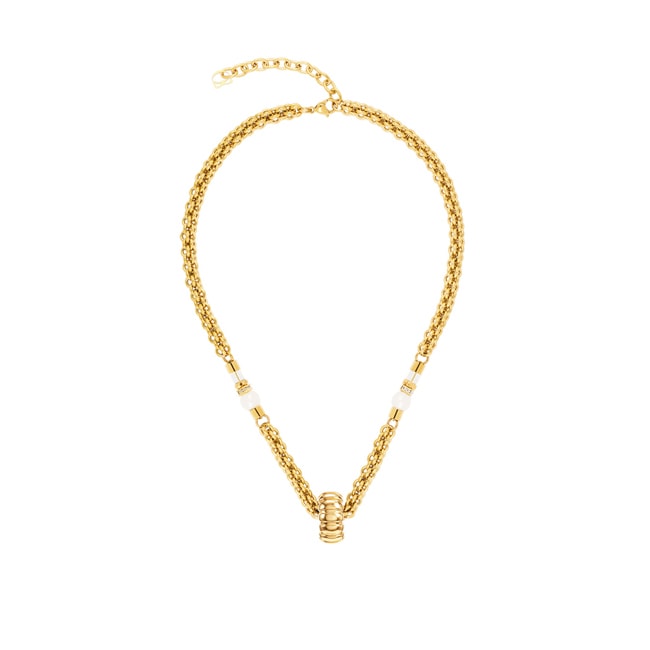 Coeur de Lion Structure Halskette Gold - 1143/10-1416
