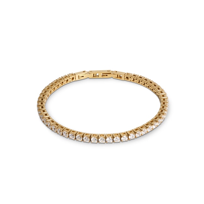 Coeur de Lion Tennis Bracelet Gold-Crystal - 0600/30-1816