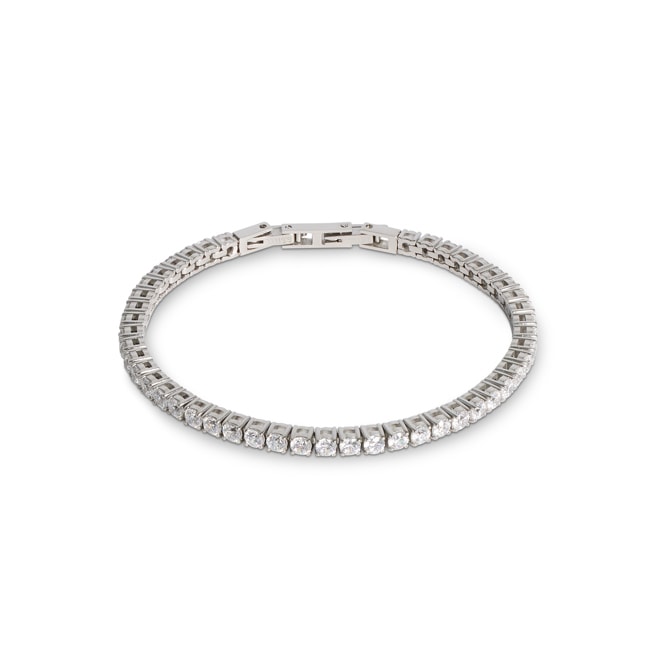 Coeur de Lion Tennis Bracelet Silver-Crystal - 0600/30-1817