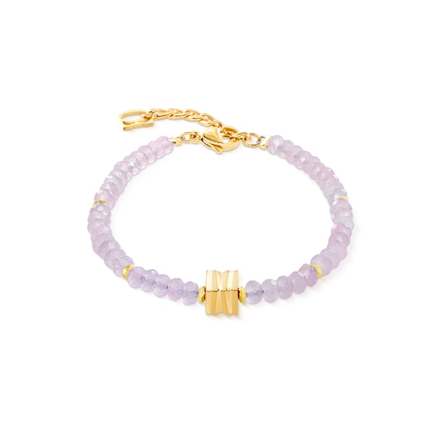 Coeur de Lion Bracelet Wave Essence Pink Jade Or - 3045/30-1916
