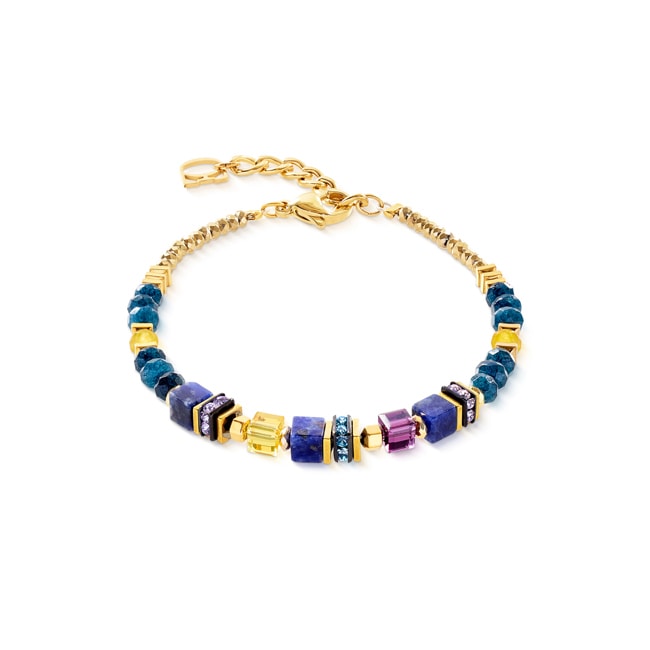 Coeur de Lion Wave Precious Flow Armband Gold-Energy - 3046/30-1592