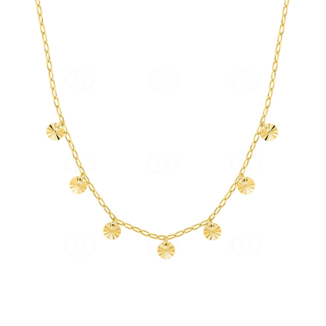 Collier 375/9 K Gelbgold Fantasie - 397402.00