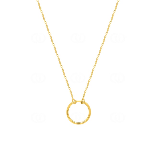 Collier 375/9 K Gelbgold Kreis Ø 11mm - 9K7769