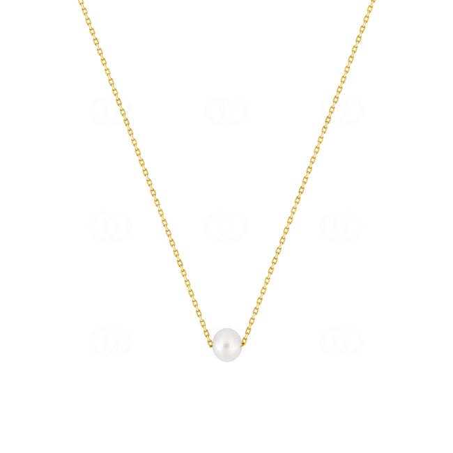 Necklace 375/9 K Yellow Gold with Freshwater Pearl 5.0mm - 397518.P0