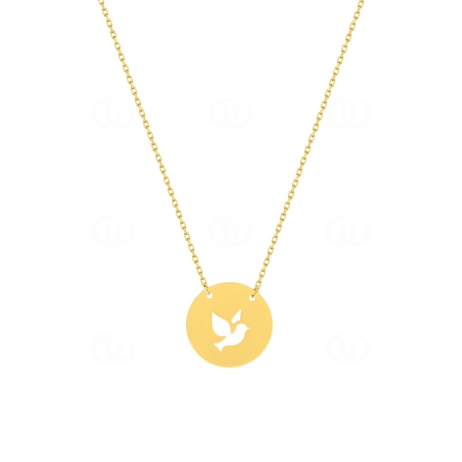 Necklace 375/9 K Yellow Gold Dove - 9K7718.4-40