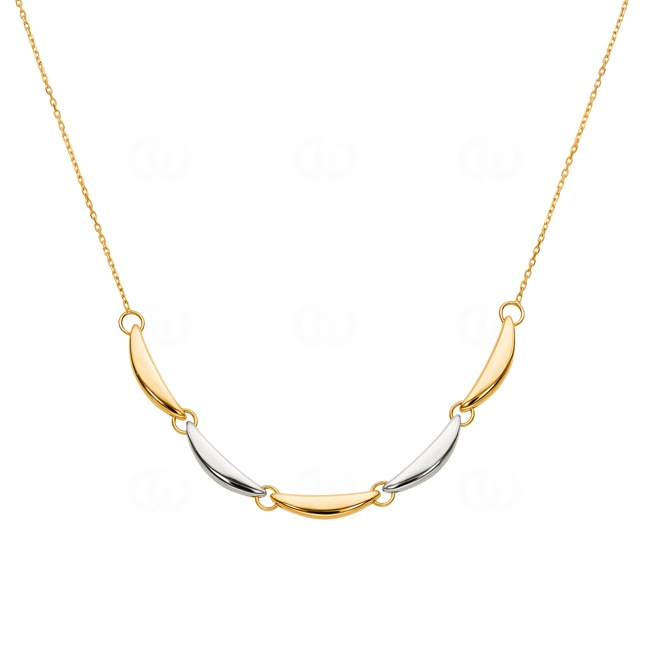 Collier or bicolore 750/18 ct 42cm - 7787G-42