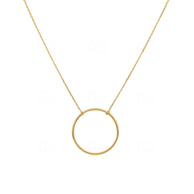 Collier 750/18 K Gelbgold 42cm - 7773-42