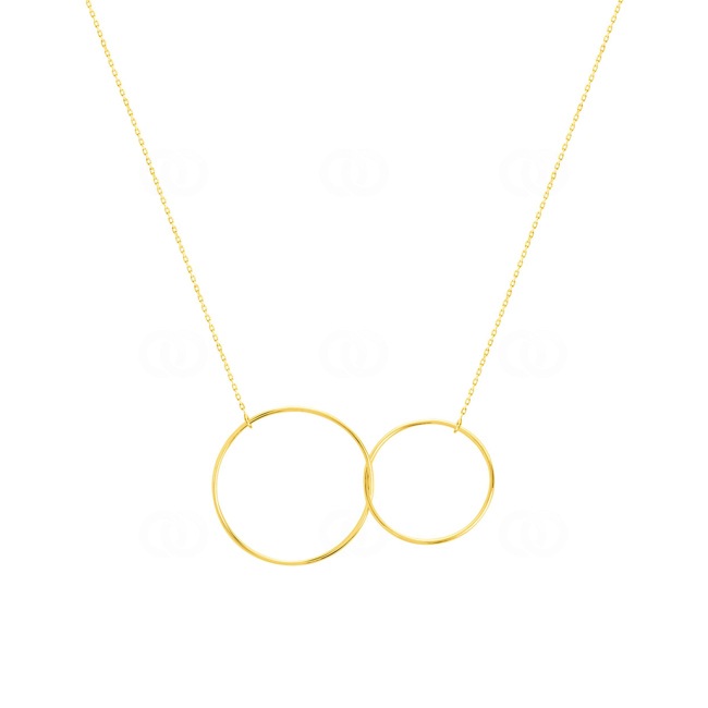 Collier 750/18 K Gelbgold 42cm - 7775-42