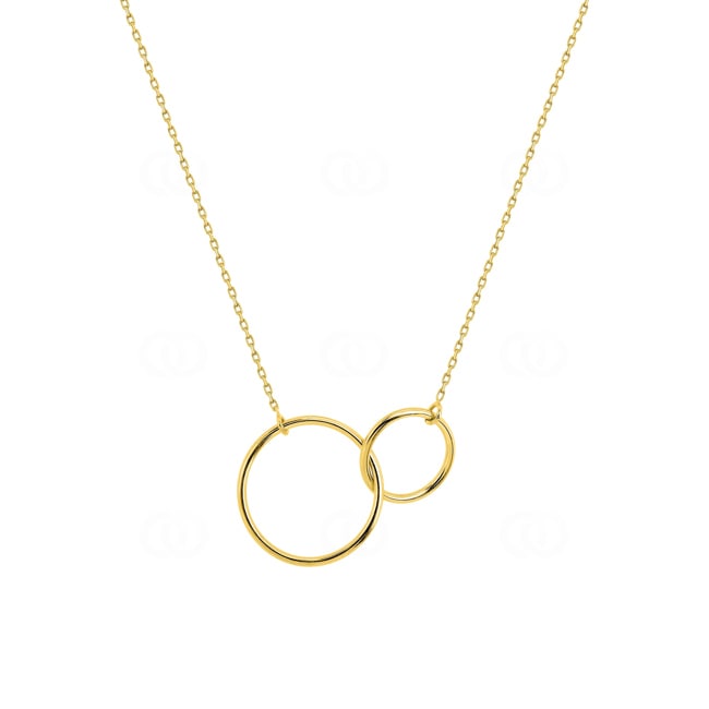 Collier or jaune 750/18 ct 42cm - 7766-42