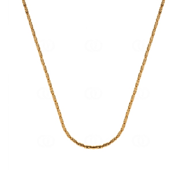 Collier 750/18 K Gelbgold Tubes geschliffen - CGO119145