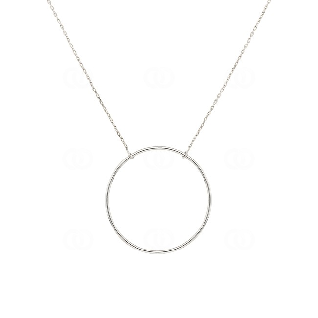 Collier 750/18 K Weissgold 42cm - 7774GR-42