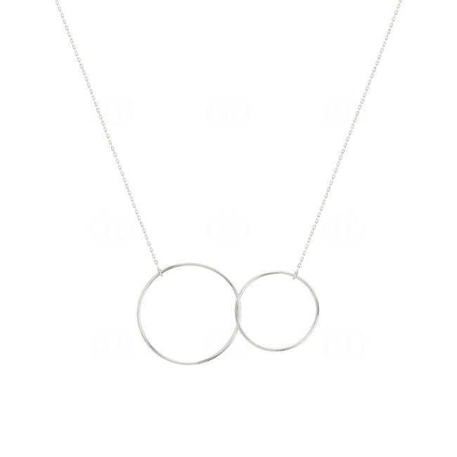 Collier 750/18 K Weissgold 42cm - 7775GR-42