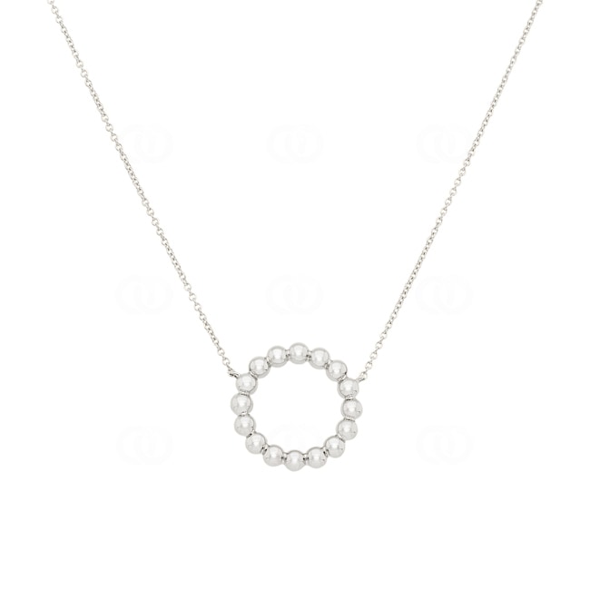 Collier 750/18 K Weissgold - KE-118326-WG