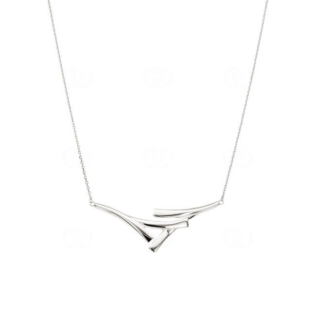 Necklace 925 Silver rhodium-plated 42cm - 332023