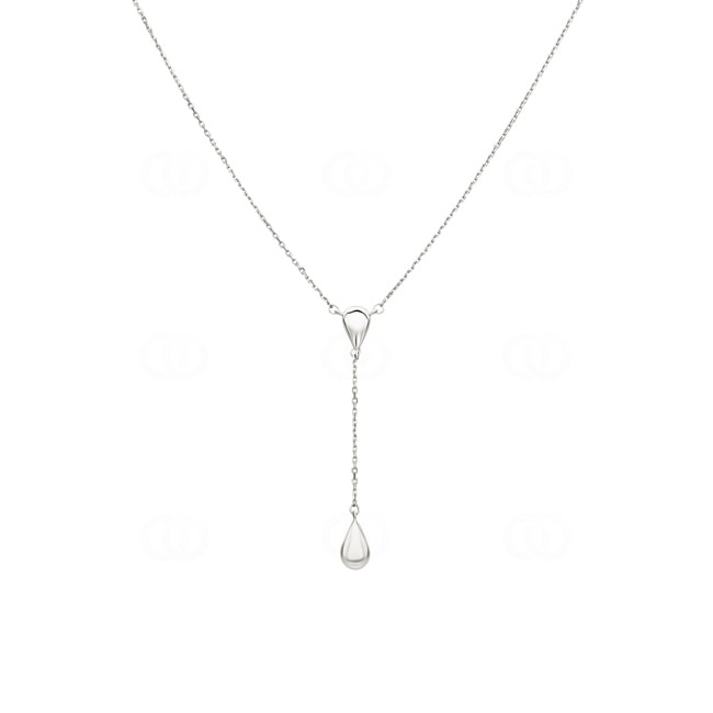 Collier 925 Silber rhodiniert 42cm - 332140