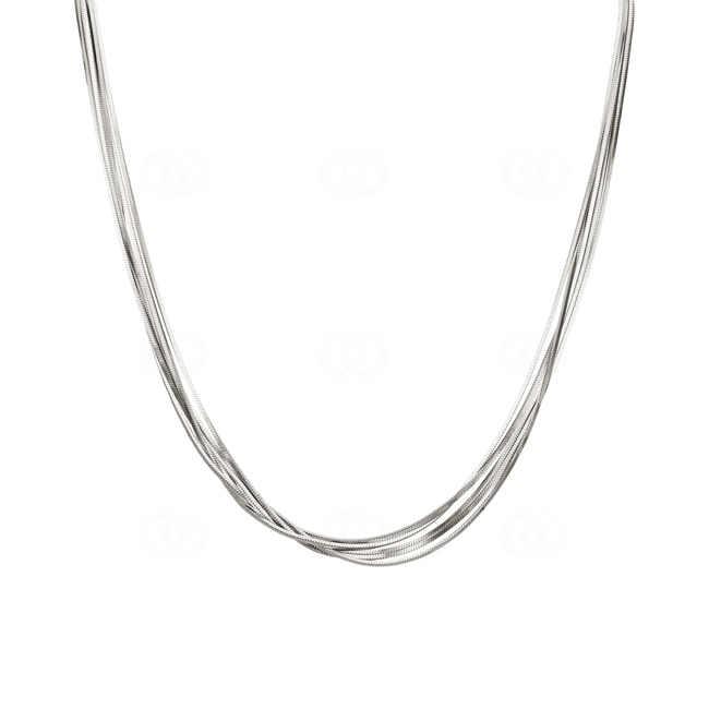 Collier 925 Silber rhodiniert 45cm - 332116