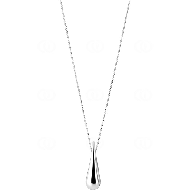 Necklace with Pendant 925 Silver rhodium-plated 42cm, electroplated Necklace with Pendant 925 Silver rhodium-plated 42cm, electroplated - 302657