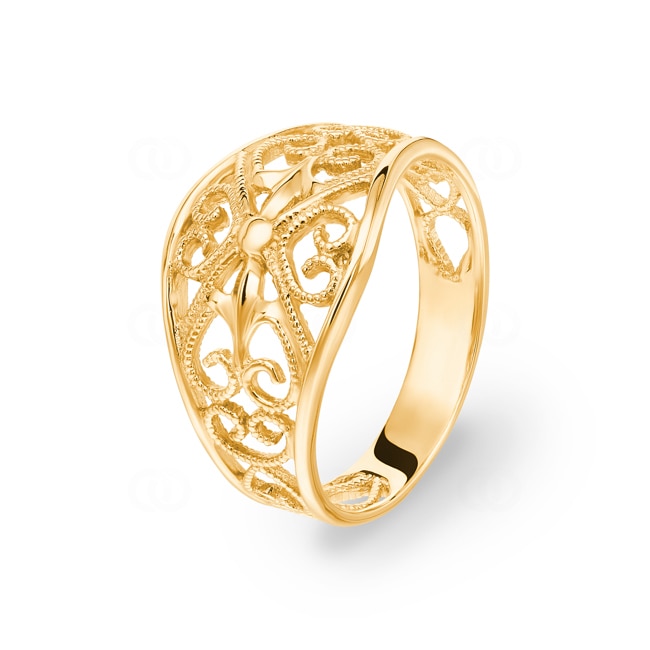 Ring 750/18 K Yellow Gold Fantasy - 1449