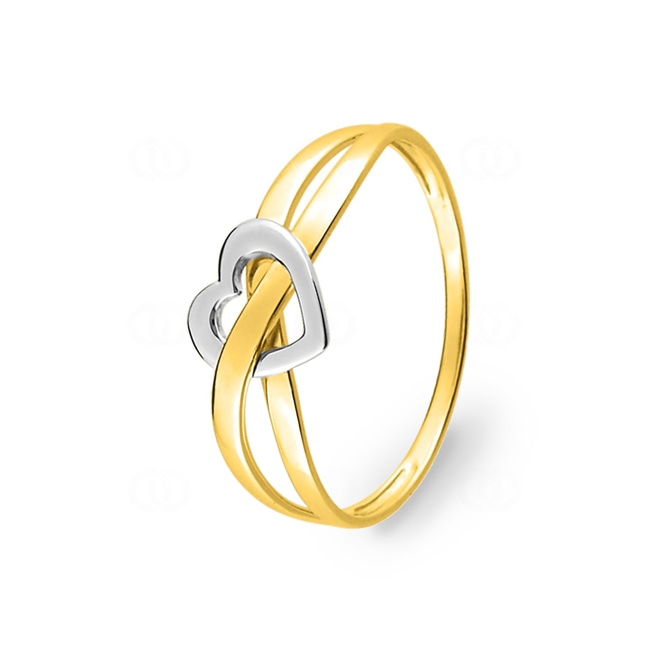 Bague or jaune 750/18 ct Cœur - 1.7051.03