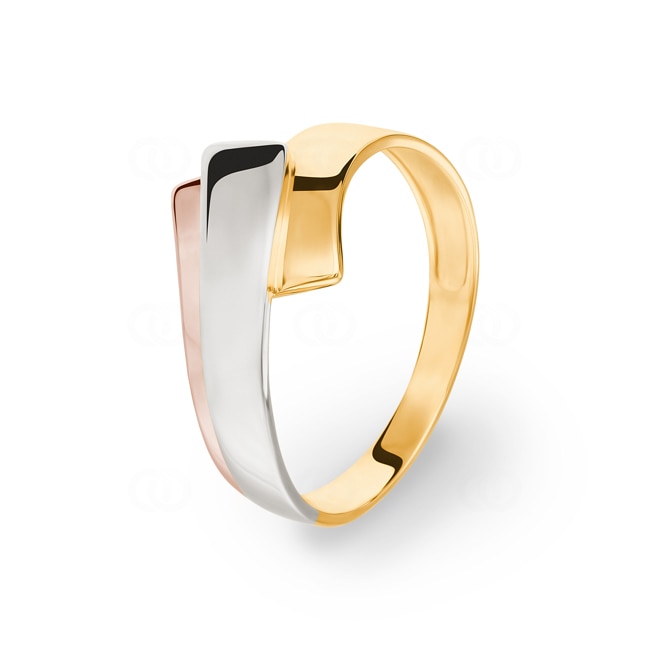 Ring 750/18 K Three-tone Gold - 1.7059.05