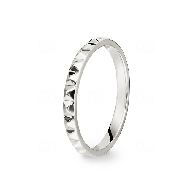 Damenring 750/18 K Weissgold - RO47WG