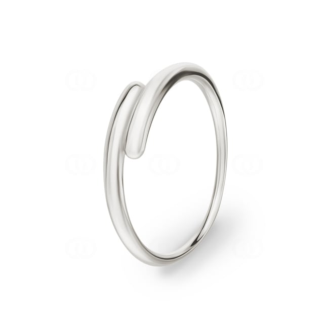 Damenring 925 Silber rhodiniert - 337690