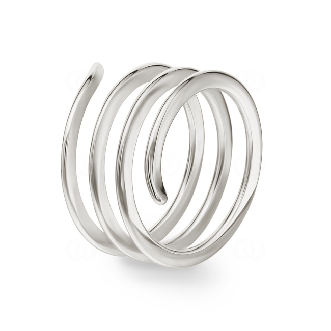 Ring 925 Silber rhodiniert Spirale - 307278