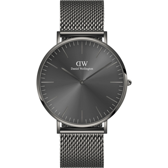 Daniel Wellington Classic Revival Mesh Graphite Ø 40mm - DW00100630