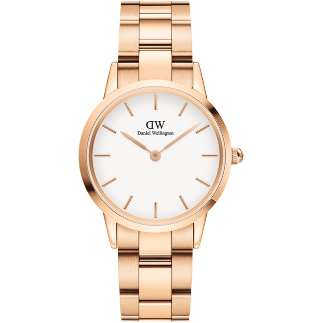 Daniel Wellington Iconic Link 32 Rose Gold White - DW00100211