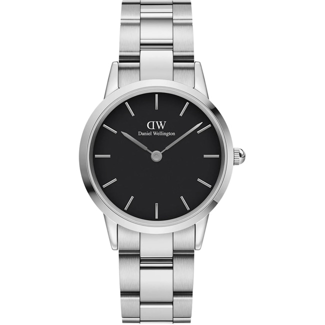 Daniel Wellington Iconic Link 32 Silver Black - DW00100206