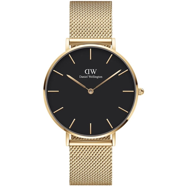 Daniel Wellington Petite Evergold Black 36mm - DW00100345