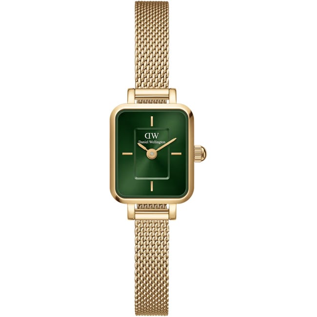 Daniel Wellington Quadro Mini Evergold Emerald - DW00100653
