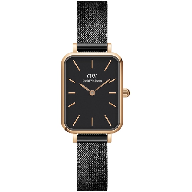 Daniel Wellington Quadro Pressed Ashfield Black - DW00100433