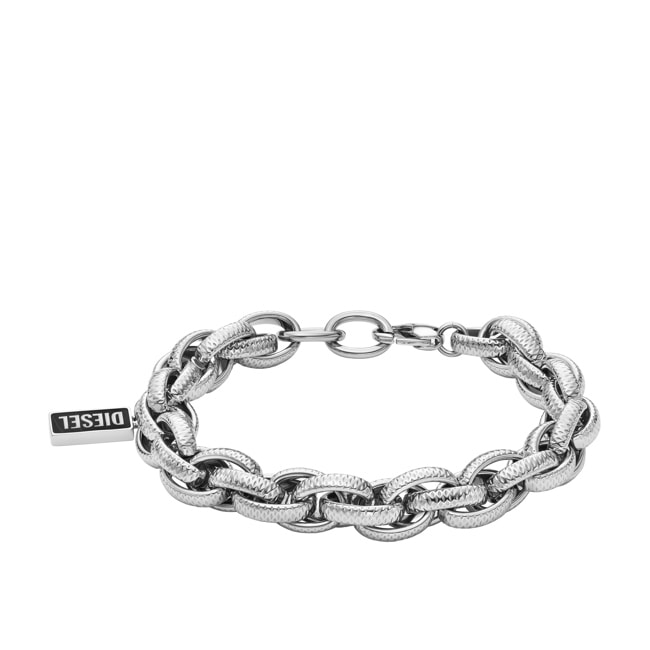 Diesel Bracelet Font Silvery - DX1514040