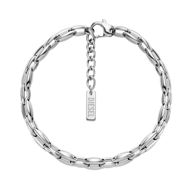Diesel Bracelet Metamorph Silvery - DX1583040