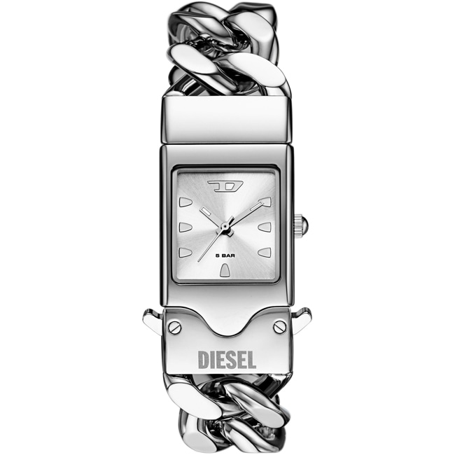 Diesel Closer Silbrig - DZ2225