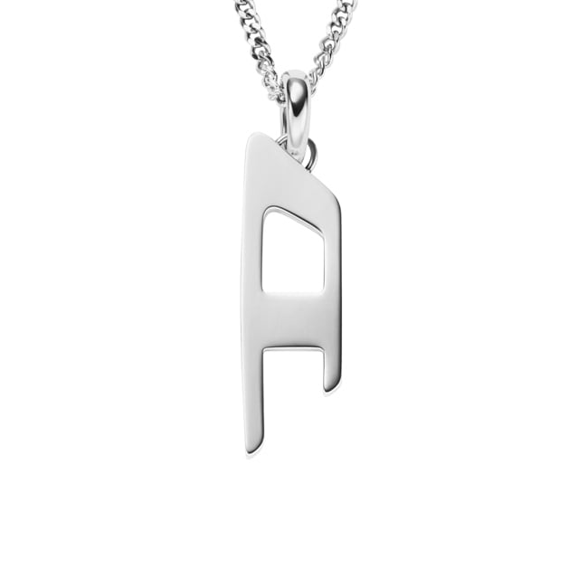 Diesel Chooker Necklace Steel D-Logo - DX1625040